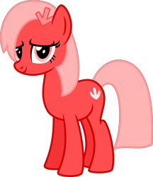 Size: 4000x4625 | Tagged: safe, artist:melisareb, derpibooru exclusive, oc, oc only, oc:downvote, earth pony, pony, derpibooru, g4, absurd resolution, cute, derpibooru ponified, female, lidded eyes, looking at you, mare, meta, ocbetes, ponified, simple background, solo, transparent background, vector