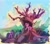 Size: 1920x1708 | Tagged: safe, artist:hyper dash, pinkie pie, twilight sparkle, g4, atg 2020, avatar the last airbender, banyan-grove tree, facehoof, newbie artist training grounds, the legend of korra, tree