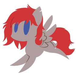Size: 2100x2100 | Tagged: safe, artist:captshowtime, part of a set, oc, oc only, oc:jetlag, pegasus, pony, chibi, commission, cute, high res, icon, ripped ear, simple background, solo, transparent background, ych result