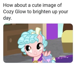 Size: 713x609 | Tagged: safe, edit, edited screencap, screencap, cozy glow, g4, my little pony: friendship is magic, school raze, cozybetes, cute