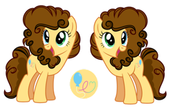 Size: 1280x836 | Tagged: safe, artist:starstrucksentry, oc, oc only, oc:cocoa pie, earth pony, pony, female, mare, offspring, parent:cheese sandwich, parent:pinkie pie, parents:cheesepie, simple background, solo, transparent background