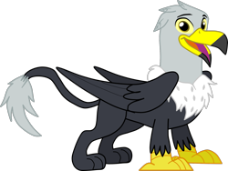 Size: 3647x2747 | Tagged: safe, artist:shadymeadow, oc, oc only, oc:grant the griffon, griffon, high res, simple background, solo, transparent background