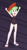 Size: 124x227 | Tagged: safe, screencap, drama letter, watermelody, equestria girls, equestria girls specials, g4, my little pony equestria girls: spring breakdown, armpits, arms in the air, clothes, cropped, feet, female, flip-flops, hands in the air, legs, sandals, sleeveless, solo, swimsuit, watermelody swimsuit, yacht