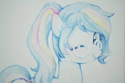 Size: 4288x2848 | Tagged: safe, oc, oc only, oc:katherine bailey, pony, high res, irl, paper, photo, solo, traditional art