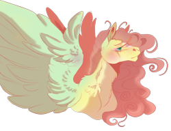 Size: 1953x1503 | Tagged: safe, artist:orphicdove, fluttershy, pegasus, pony, g4, female, simple background, solo, transparent background