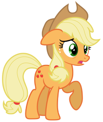 Size: 5686x6750 | Tagged: safe, artist:estories, applejack, earth pony, pony, g4, absurd resolution, female, simple background, solo, transparent background, vector