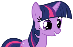 Size: 1280x833 | Tagged: safe, artist:andoanimalia, twilight sparkle, pony, unicorn, g4, green isn't your color, cute, female, simple background, smiling, solo, transparent background, twiabetes, unicorn twilight, vector