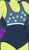 Size: 750x1295 | Tagged: safe, screencap, victoria, equestria girls, equestria girls specials, g4, my little pony equestria girls: better together, my little pony equestria girls: spring breakdown, boobshot, breasts, clothes, cropped, female, milf, pictures of chests, solo, swimsuit