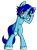 Size: 1500x2025 | Tagged: safe, artist:spheedc, oc, oc only, oc:windows, oc:windows 8, unicorn, semi-anthro, arm hooves, bipedal, digital art, female, heterochromia, mare, simple background, solo, transparent background