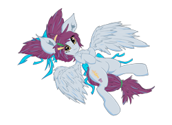 Size: 2200x1600 | Tagged: safe, artist:yooyfull, oc, oc only, oc:aerial soundwaves, pony, redraw, simple background, solo, transparent background