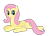 Size: 1180x850 | Tagged: safe, artist:mfg637, derpibooru exclusive, fluttershy, pony, g4, .svg available, butt, female, plot, simple background, solo, svg, transparent background, vector