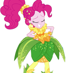 Size: 660x720 | Tagged: safe, artist:supersamyoshi, edit, edited screencap, screencap, pinkie pie, equestria girls, equestria girls specials, g4, my little pony equestria girls: better together, my little pony equestria girls: holidays unwrapped, o come all ye squashful, background removed, cornucopia costumes, female, simple background, solo, transparent background