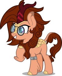 Size: 1297x1599 | Tagged: safe, artist:isaac_pony, oc, oc only, oc:blazing smart, kirin, brown mane, doom, doom equestria, female, glasses, grin, hack, hacker, hoof on chest, kirin oc, show accurate, simple background, smiling, solo, transparent background, vector