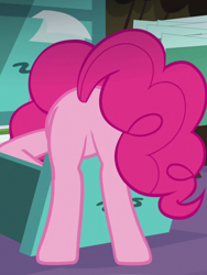 Size: 1080x1440 | Tagged: safe, pinkie pie, g4, the maud couple, balloonbutt, butt, butt focus, drawer, pictures of butts, plot