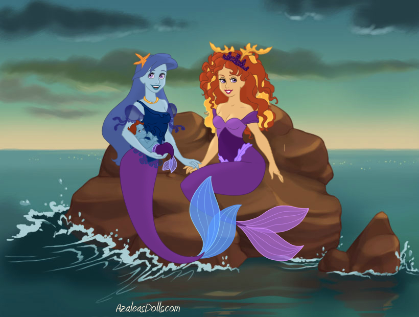 AzaleasDolls MermaidScene - Classic Princesses by