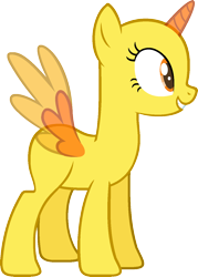 Size: 978x1367 | Tagged: safe, artist:pegasski, oc, oc only, alicorn, pony, g4, secrets and pies, alicorn oc, bald, base, eyelashes, female, grin, horn, mare, simple background, smiling, solo, transparent background, two toned wings, wings