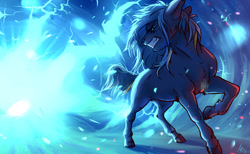 Size: 1280x789 | Tagged: safe, artist:gonedreamer, oc, oc only, oc:rain dancer, earth pony, pony, solo