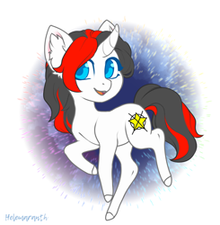 Size: 3700x3768 | Tagged: safe, artist:helemaranth, oc, oc only, pony, unicorn, chibi, high res, solo