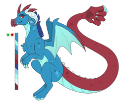 Size: 1800x1500 | Tagged: safe, artist:cassiel, oc, oc:dismay flare, draconequus, dragon, hybrid, dragoness, female, interspecies offspring, offspring, parent:discord, parent:princess ember, simple background, tail hand, transparent background