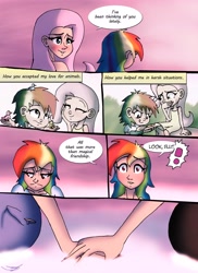 Size: 2978x4096 | Tagged: safe, artist:ringteam, fluttershy, rainbow dash, human, comic:a certain confession, g4, blushing, child, comic, crying, female, humanized, lesbian, ship:flutterdash, shipping