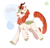 Size: 1749x1668 | Tagged: safe, artist:norang94, autumn blaze, kirin, g4, sounds of silence, a kirin tale, awwtumn blaze, cute, female, music notes, simple background, singing, solo, transparent background