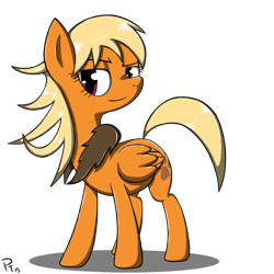 Size: 1000x1000 | Tagged: safe, artist:laffy372, oc, oc only, oc:leona sky, pegasus, pony, pegasus oc, simple background, solo, transparent background, wings