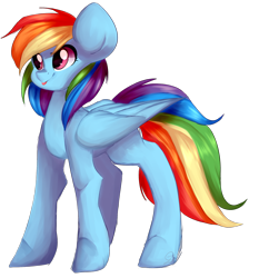 Size: 2497x2684 | Tagged: safe, artist:quillwithnochill, rainbow dash, pegasus, pony, g4, :p, female, high res, mare, simple background, solo, tongue out, transparent background