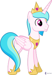 Size: 4000x5684 | Tagged: safe, alternate version, artist:parclytaxel, oc, oc only, oc:prince endearment, alicorn, pony, .svg available, absurd resolution, commission, crown, hoof shoes, jewelry, male, peytral, regalia, simple background, smiling, solo, stallion, transparent background, vector, wings