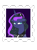 Size: 1280x1707 | Tagged: safe, artist:doodletheexpoodle, princess luna, alicorn, pony, g4, bust, female, floppy ears, frown, luna is not amused, postage stamp, solo, unamused