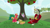 Size: 1920x1080 | Tagged: safe, screencap, big macintosh, discord, spike, dragon, g4, my little pony: friendship is magic, the big mac question, apple, apple tree, chair, paint bucket, tree, winged spike, wings