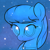 Size: 640x640 | Tagged: safe, artist:vultraz, octavia melody, earth pony, pony, g4, bust, drawthread, female, limited palette, portrait, solo, starry background