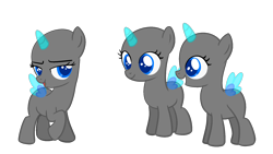 Size: 1920x1080 | Tagged: safe, artist:intfighter, oc, oc only, alicorn, pony, alicorn oc, bald, base, bedroom eyes, female, filly, horn, raised hoof, simple background, smiling, solo, transparent background, wings
