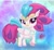 Size: 640x585 | Tagged: safe, artist:payshiechastityart, queen novo, classical hippogriff, hippogriff, g4, g4.5, my little pony: pony life, my little pony: the movie, chibi, cute, female, g4 to g4.5, novobetes, solo