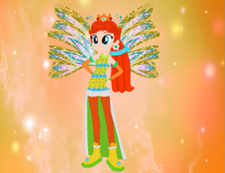 Size: 835x642 | Tagged: safe, artist:selenaede, artist:user15432, fairy, equestria girls, g4, alternate hairstyle, barely eqg related, base used, boots, clothes, colored wings, crossover, crown, crystal sirenix, dress, ear piercing, earring, equestria girls style, equestria girls-ified, fairy princess, fairy wings, fairyized, gradient wings, hand on hip, jewelry, long hair, nintendo, piercing, ponytail, princess daisy, rainbow s.r.l, regalia, shoes, sirenix, solo, sparkly wings, super mario bros., wings, winx, winx club, winxified, yellow dress, yellow wings