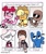 Size: 818x977 | Tagged: safe, artist:this_queenz, applejack, arachnid, demon, earth pony, gem (race), human, pony, spider, undead, anthro, g4, :i, angel dust (hazbin hotel), anthro with ponies, battle for dream island, bowtie, bust, cape, clothes, crossover, default spinel, female, femboy, four (battle for dream island), frown, gem, hair over one eye, hat, hazbin hotel, hellaverse, looking up, male, mare, number, numbers, sackboy, sinner demon, six fanarts, spider demon, spinel, spinel (steven universe), spoilers for another series, steven universe, steven universe: the movie, sunglasses, that's entertainment, uncharted