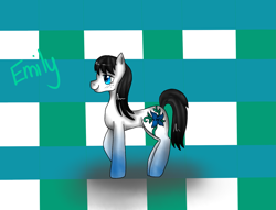 Size: 2057x1570 | Tagged: safe, artist:matrioshkka, oc, oc only, oc:emily, earth pony, pony, earth pony oc, gift art, solo