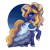 Size: 1000x1000 | Tagged: safe, artist:matrioshkka, oc, oc only, oc:starry dreams, pony, unicorn, clothes, dress, horn, pose, simple background, solo, transparent background, unicorn oc