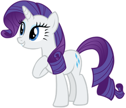 Size: 1280x1100 | Tagged: safe, artist:andoanimalia, rarity, pony, unicorn, g4, putting your hoof down, female, hoof on chest, mare, simple background, smiling, transparent background, vector