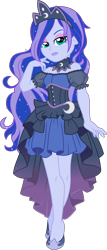 Size: 1926x4500 | Tagged: safe, artist:limedazzle, kotobukiya, princess luna, equestria girls, g4, female, kotobukiya princess luna, show accurate, simple background, solo, transparent background