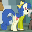 Size: 105x105 | Tagged: safe, screencap, blueberry curls, earth pony, pony, daring doubt, g4, butt, cropped, female, mare, picture for breezies, plot
