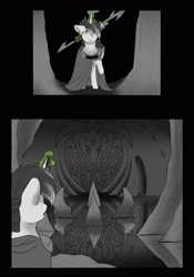 Size: 1600x2291 | Tagged: safe, artist:tillie-tmb, oc, oc:tempest, comic:the amulet of shades, comic