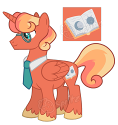 Size: 1889x2000 | Tagged: safe, artist:strawberry-spritz, oc, oc only, alicorn, pony, alicorn oc, glasses, horn, magical lesbian spawn, male, necktie, offspring, parent:sci-twi, parent:sunset shimmer, parents:scitwishimmer, simple background, solo, stallion, transparent background, wings