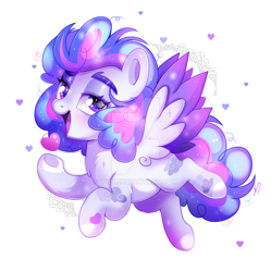 Size: 800x803 | Tagged: safe, artist:ipun, oc, oc only, oc:daydream, pegasus, pony, female, mare, simple background, solo, transparent background, two toned wings, wings