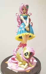 Size: 738x1200 | Tagged: safe, kotobukiya, fluttershy, human, pony, g4, anime, human ponidox, humanized, kotobukiya fluttershy, self ponidox