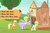 Size: 1080x720 | Tagged: safe, edit, edited screencap, editor:korora, screencap, applejack, ocellus, sandbar, silverstream, changeling, earth pony, hippogriff, pony, apple family reunion, g4, non-compete clause, apple, apple tree, applejack's hat, construction, cowboy hat, cropped, cute, diaocelles, diastreamies, eyes closed, female, food, hard hat, hat, hoof on chin, jackabetes, lyrics, mare, raise this barn, raised hoof, sandabetes, shed, song reference, sweet apple acres, text, tree