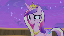 Size: 1920x1080 | Tagged: safe, screencap, princess cadance, alicorn, pony, g4, once upon a zeppelin, female, folded wings, mare, solo, wings