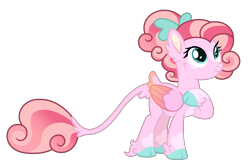 Size: 1564x1030 | Tagged: safe, artist:strawberry-spritz, oc, oc only, pegasus, pony, female, magical lesbian spawn, mare, offspring, parent:luster dawn, parent:princess flurry heart, simple background, solo, transparent background, two toned wings, wings