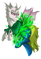 Size: 1050x1500 | Tagged: safe, artist:countessmrose, oc, oc only, oc:opal mask, changeling, albino, albino changeling, changeling oc, clothes, hoodie, looking at you, simple background, solo, transparent background