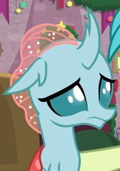 Size: 506x722 | Tagged: safe, screencap, ocellus, changeling, g4, the hearth's warming club, cropped, female, solo