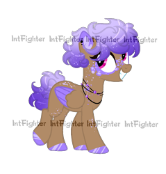 Size: 915x957 | Tagged: safe, artist:intfighter, oc, oc only, pegasus, pony, freckles, grin, hoof polish, jewelry, necklace, pegasus oc, simple background, smiling, solo, transparent background, two toned wings, watermark, wings